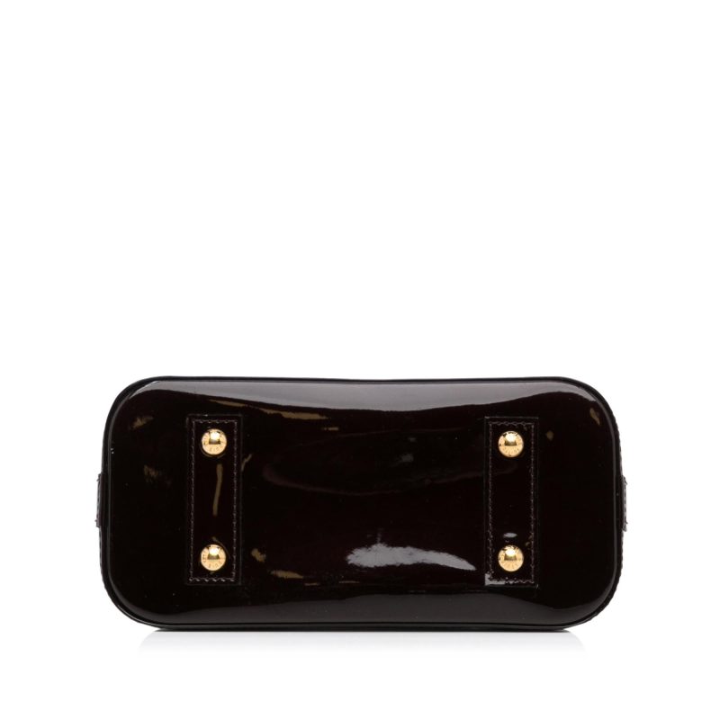 Louis Vuitton Monogram Vernis Alma BB (SHG-PvmuQo) - Image 3