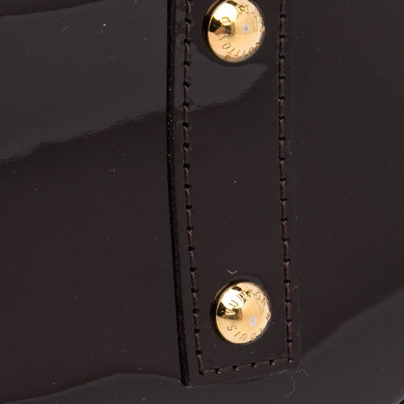 Louis Vuitton Monogram Vernis Alma BB (SHG-PvmuQo) - Image 10