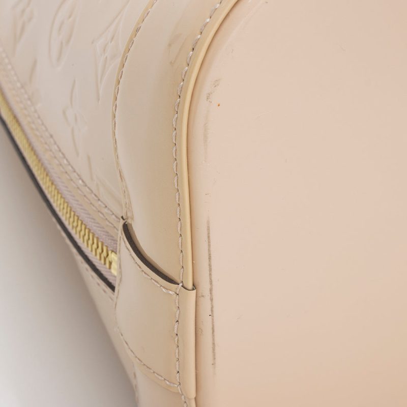 Louis Vuitton Monogram Vernis Alma GM Satchel (SHF-21875) - Image 10