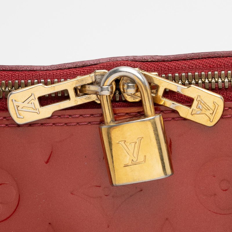 Louis Vuitton Monogram Vernis Alma GM Satchel (SHF-22282) - Image 9