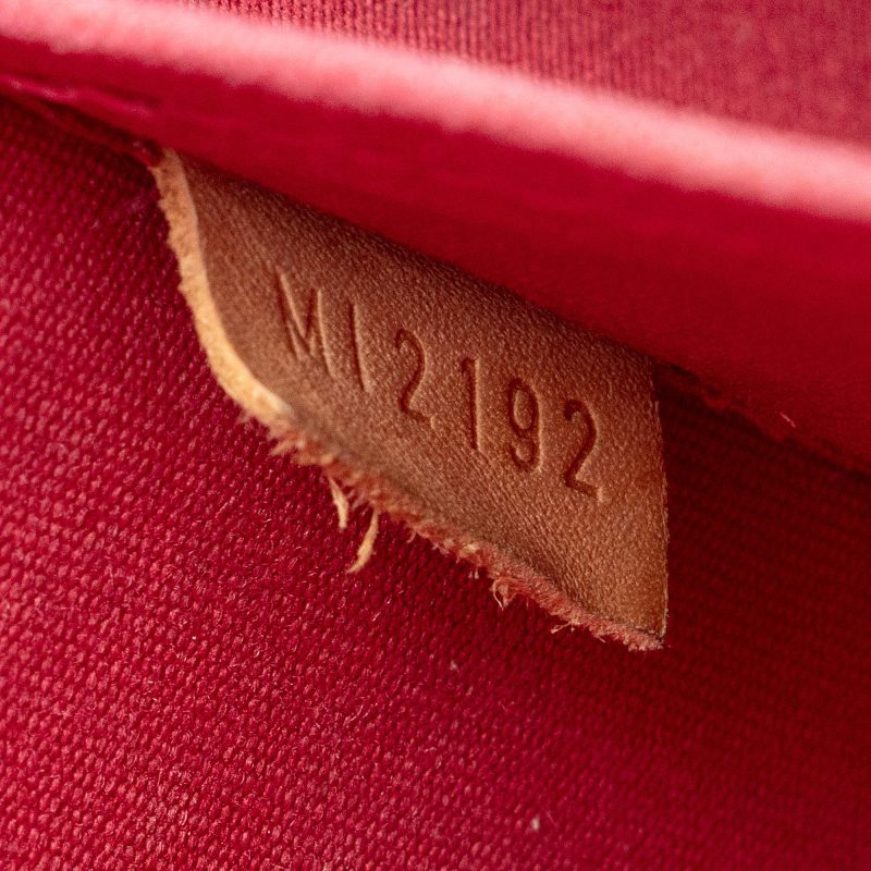 Louis Vuitton Monogram Vernis Alma GM Satchel (SHF-22282) - Image 5