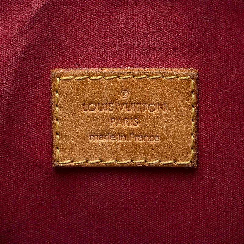 Louis Vuitton Monogram Vernis Alma GM Satchel (SHF-22282) - Image 7