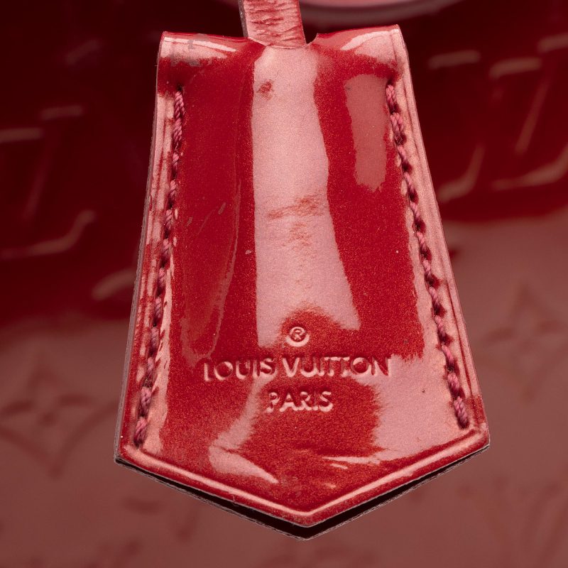 Louis Vuitton Monogram Vernis Alma GM Satchel (SHF-22282) - Image 8