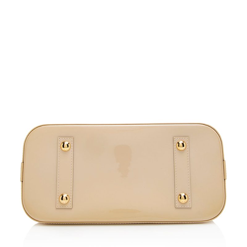 Louis Vuitton Monogram Vernis Alma PM Satchel (SHF-21750) - Image 3
