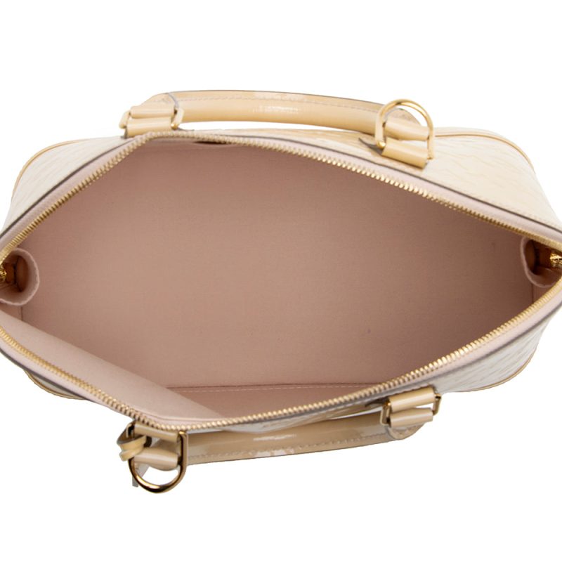 Louis Vuitton Monogram Vernis Alma PM Satchel (SHF-21750) - Image 6