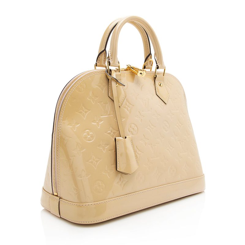 Louis Vuitton Monogram Vernis Alma PM Satchel (SHF-21750)