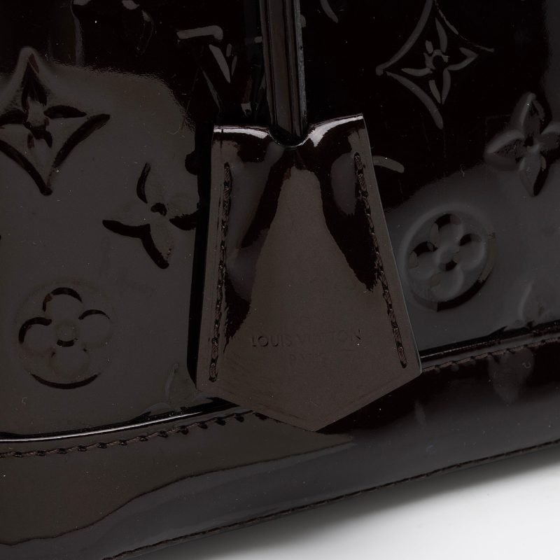 Louis Vuitton Monogram Vernis Alma PM Satchel (SHF-fmHWuP) - Image 9