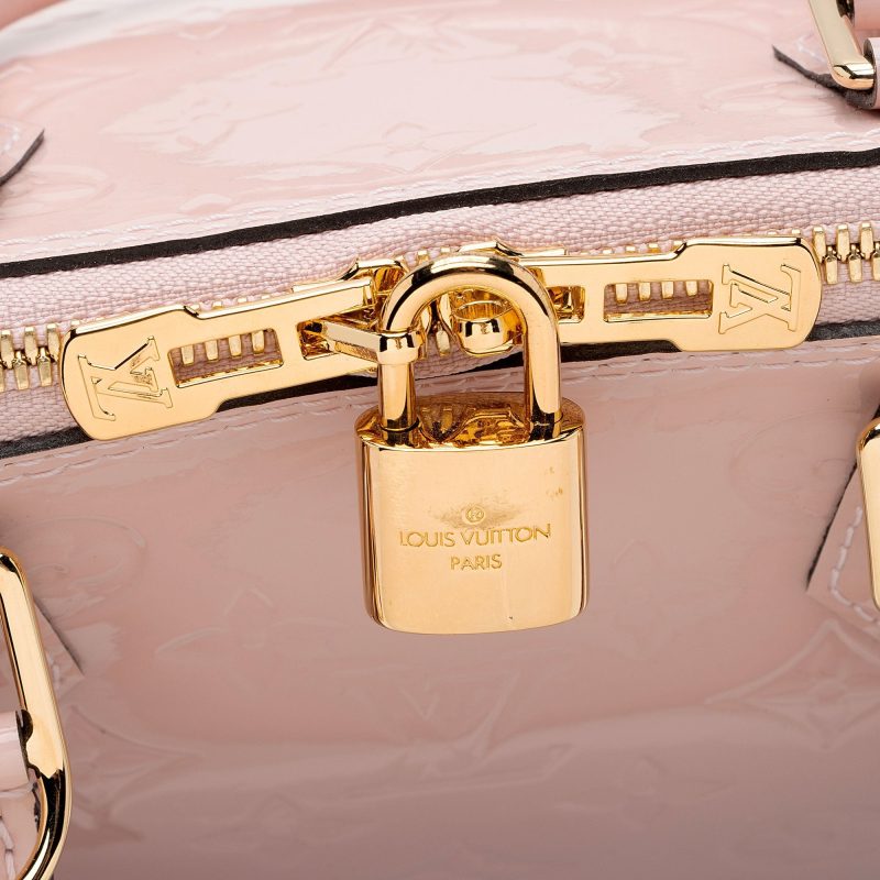 Louis Vuitton Monogram Vernis Alma PM Satchel (SHF-D9F4mc) - Image 8