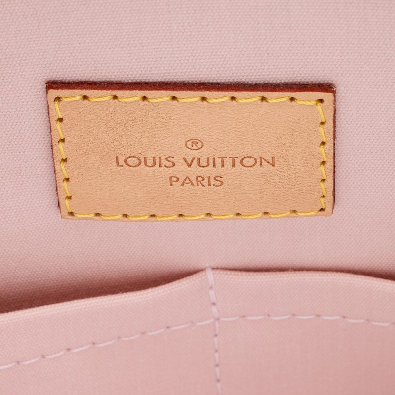 Louis Vuitton Monogram Vernis Alma PM Satchel (SHF-D9F4mc) - Image 7