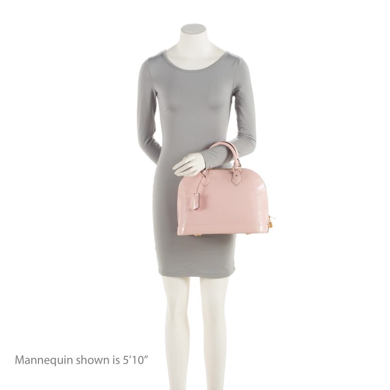 Louis Vuitton Monogram Vernis Alma PM Satchel (SHF-D9F4mc) - Image 4