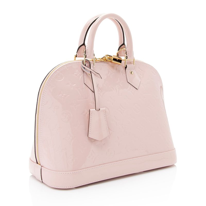 Louis Vuitton Monogram Vernis Alma PM Satchel (SHF-D9F4mc)