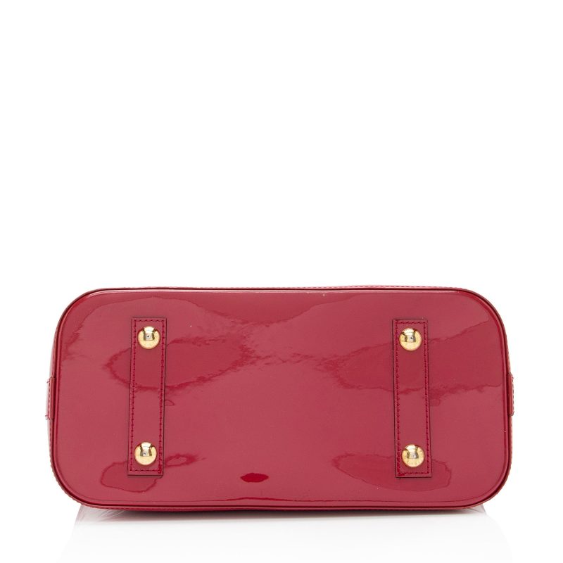 Louis Vuitton Monogram Vernis Alma PM Satchel (SHF-aJkS4O) - Image 3