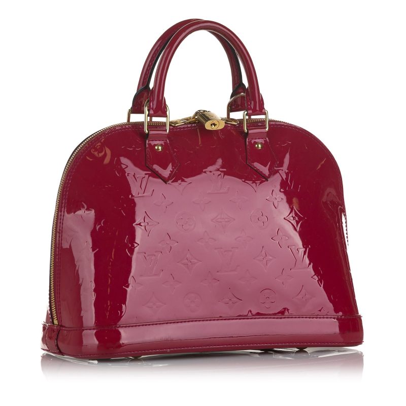 Louis Vuitton Monogram Vernis Alma PM (SHG-37036)