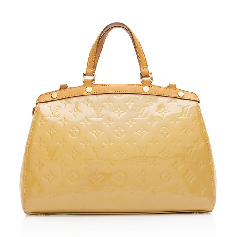 Louis Vuitton Monogram Vernis Brea MM Satchel (SHF-21419) - Image 2