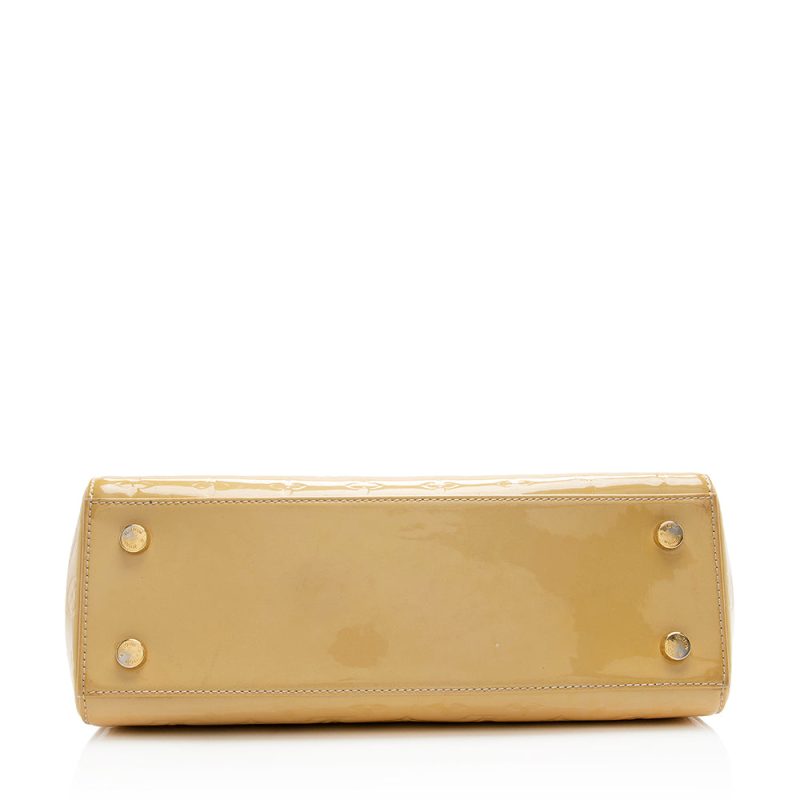 Louis Vuitton Monogram Vernis Brea MM Satchel (SHF-21419) - Image 3