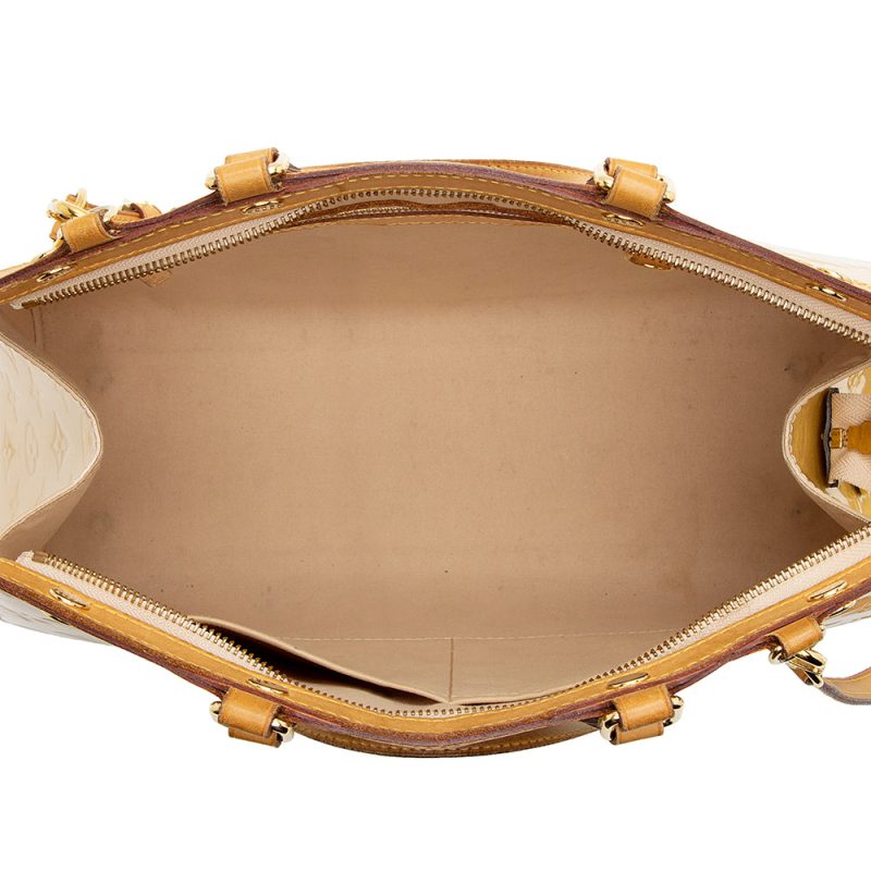 Louis Vuitton Monogram Vernis Brea MM Satchel (SHF-21419) - Image 6