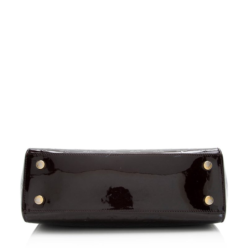 Louis Vuitton Monogram Vernis Brea MM Satchel (SHF-21484) - Image 3