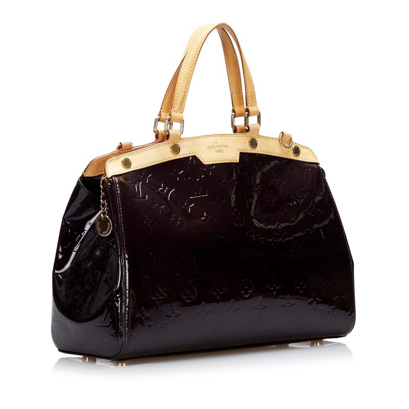 Louis Vuitton Monogram Vernis Brea MM (SHG-owEp1y)