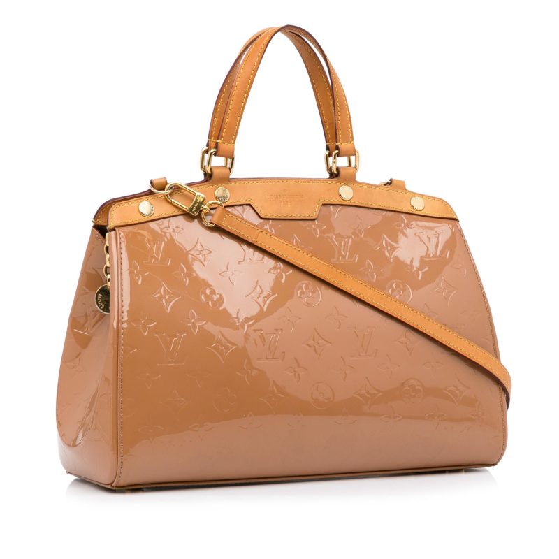 Louis Vuitton Monogram Vernis Brea MM (SHG-HJvMAH)