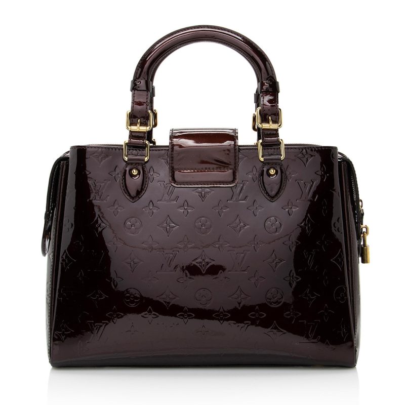 Louis Vuitton Monogram Vernis Melrose Avenue Satchel (SHF-22462) - Image 2