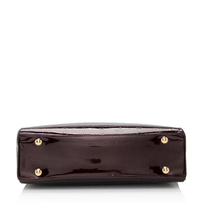 Louis Vuitton Monogram Vernis Melrose Avenue Satchel (SHF-22462) - Image 3