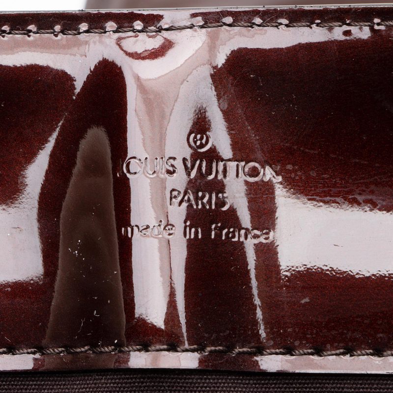 Louis Vuitton Monogram Vernis Melrose Avenue Satchel (SHF-22462) - Image 7