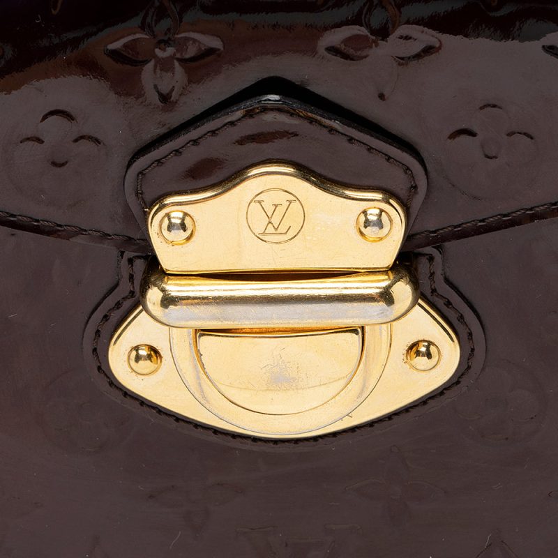Louis Vuitton Monogram Vernis Mirada Shoulder Bag (SHF-21024) - Image 8