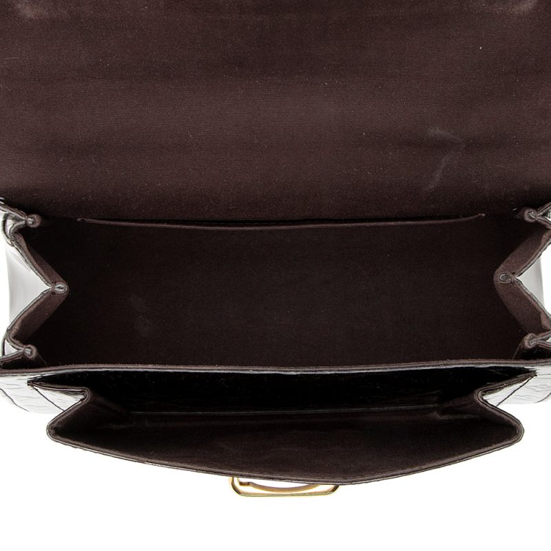 Louis Vuitton Monogram Vernis Mirada Shoulder Bag (SHF-21024) - Image 6