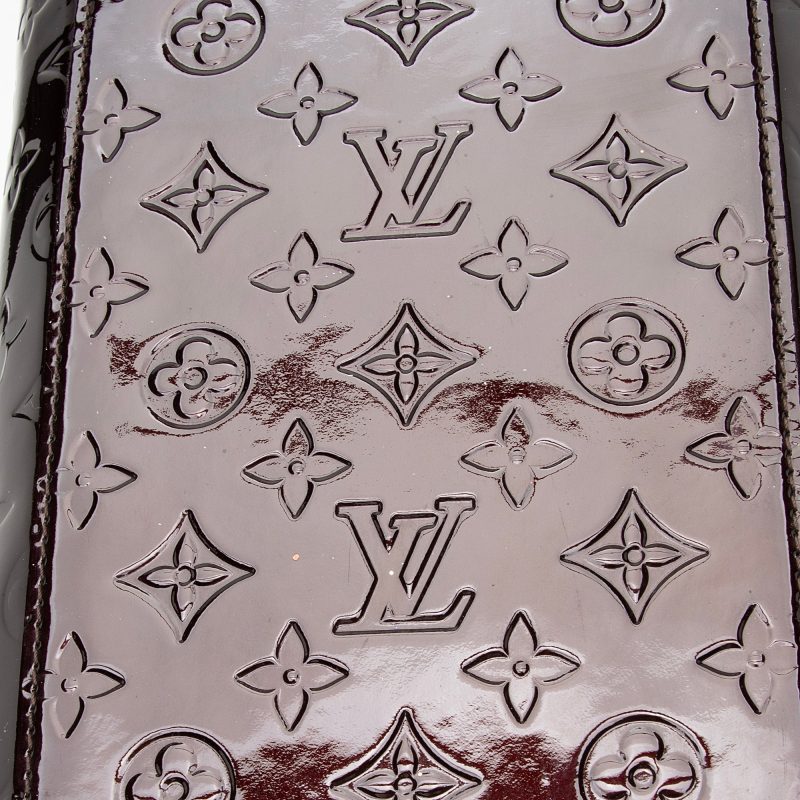 Louis Vuitton Monogram Vernis Sherwood GM Satchel (SHF-IMbn4y) - Image 9