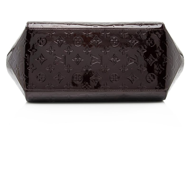 Louis Vuitton Monogram Vernis Sherwood GM Satchel (SHF-IMbn4y) - Image 10