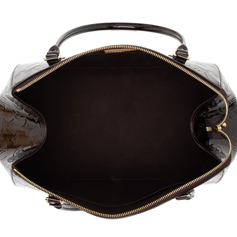 Louis Vuitton Monogram Vernis Sherwood GM Satchel (SHF-IMbn4y) - Image 5