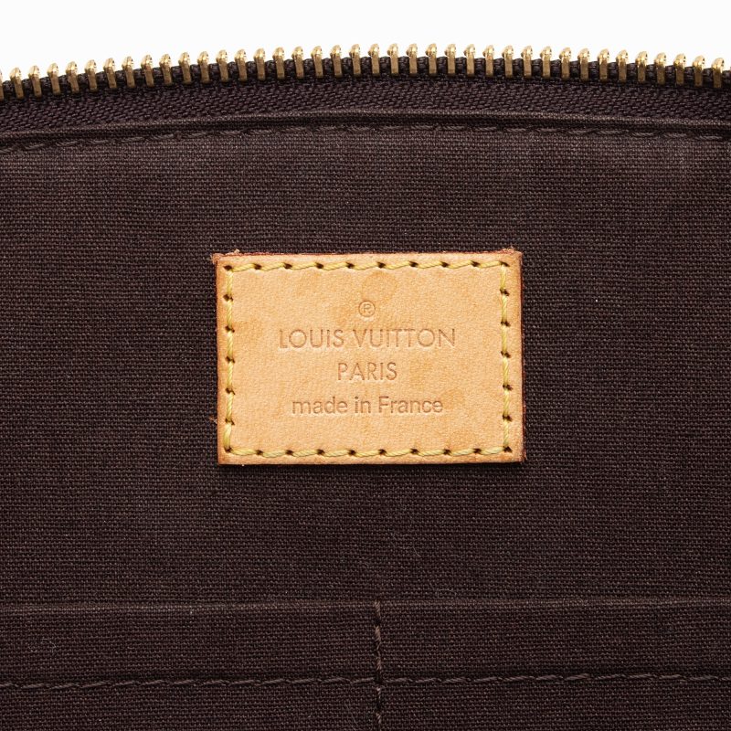 Louis Vuitton Monogram Vernis Sherwood GM Satchel (SHF-IMbn4y) - Image 6