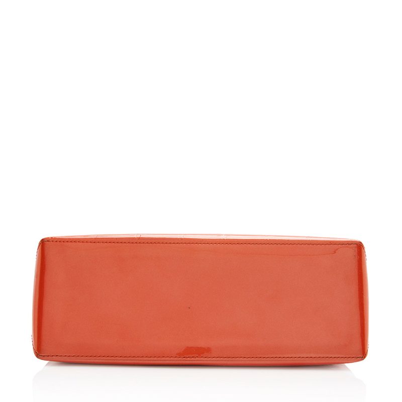 Louis Vuitton Monogram Vernis Wilshire PM Satchel (SHF-21150) - Image 3