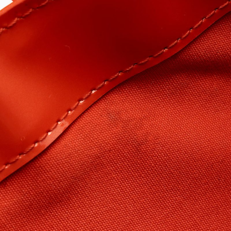 Louis Vuitton Monogram Vernis Wilshire PM Satchel (SHF-21150) - Image 10