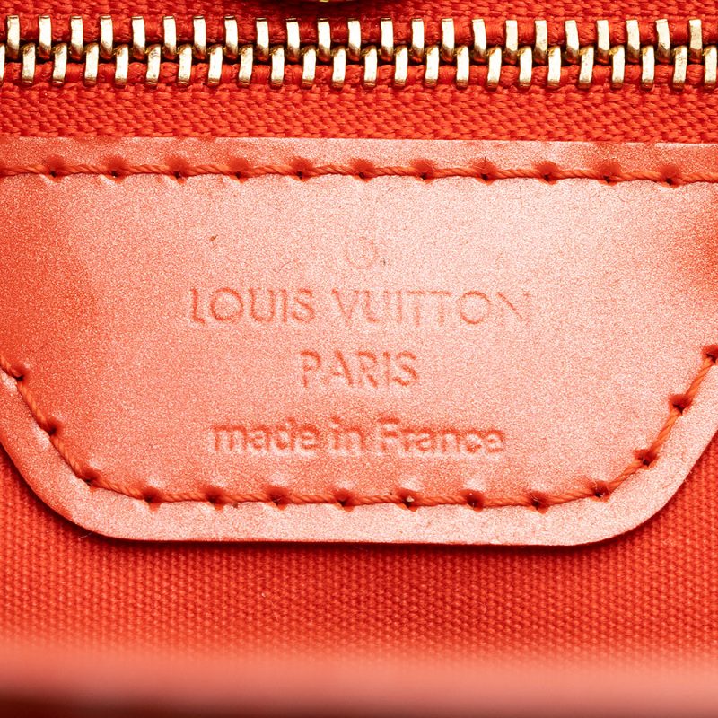 Louis Vuitton Monogram Vernis Wilshire PM Satchel (SHF-21150) - Image 7