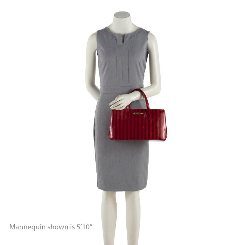 Louis Vuitton Monogram Vernis Wilshire PM Tote (SHF-18400) - Image 4