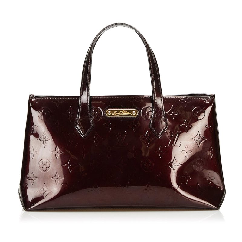 Louis Vuitton Monogram Vernis Wilshire PM (SHG-35368) - Image 10