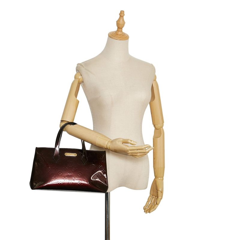Louis Vuitton Monogram Vernis Wilshire PM (SHG-35368) - Image 4