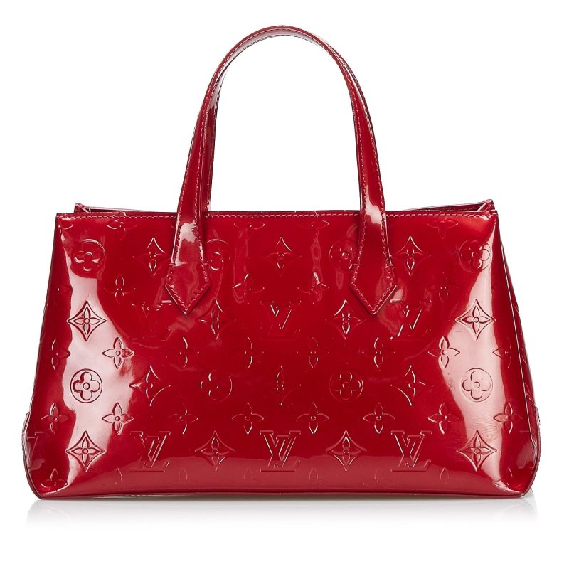 Louis Vuitton Monogram Vernis Wilshire PM (SHG-8Bm3Qz) - Image 2