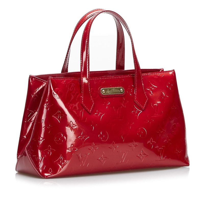 Louis Vuitton Monogram Vernis Wilshire PM (SHG-8Bm3Qz)
