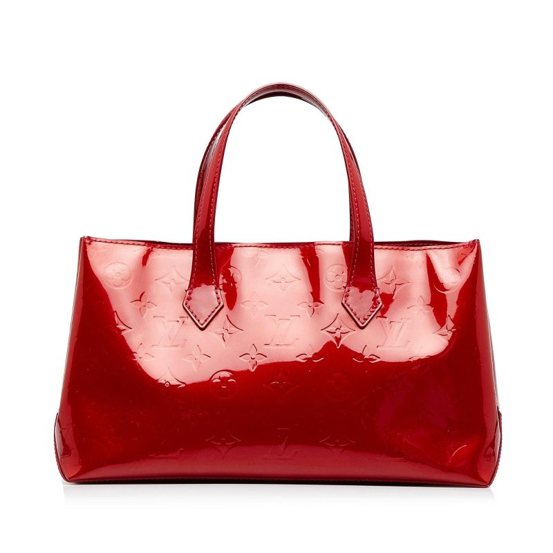 Louis Vuitton Monogram Vernis Wilshire PM (SHG-a7HjnB) - Image 2