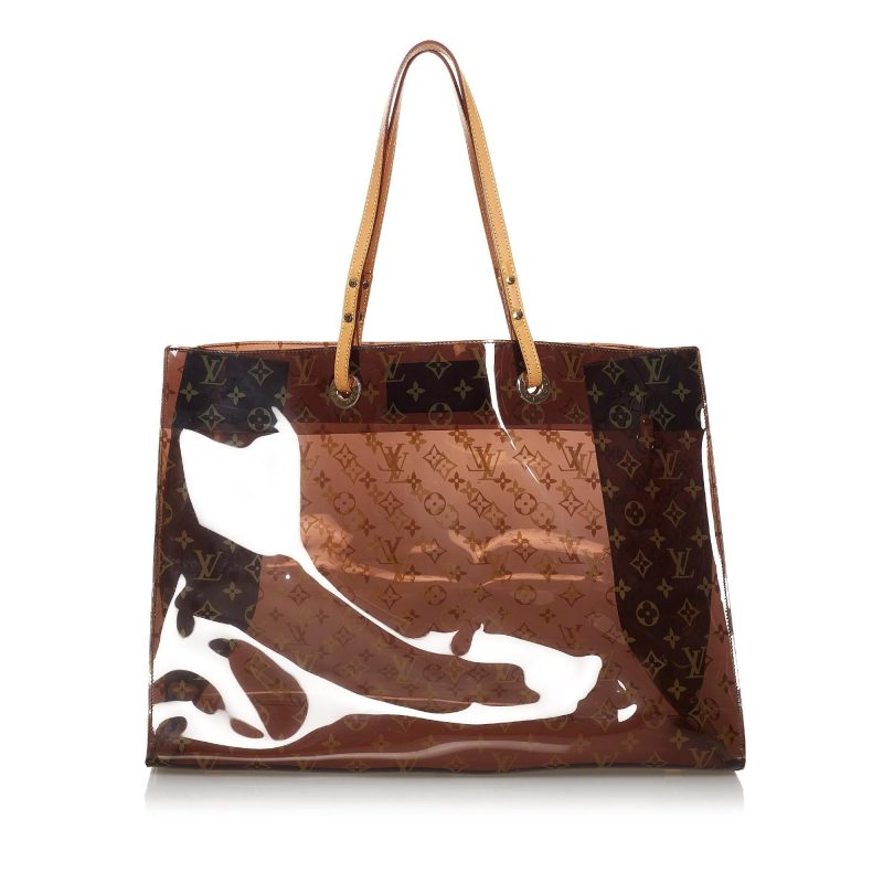 Louis Vuitton Monogram Vinyl Cabas Cruise (SHG-32601) - Image 2