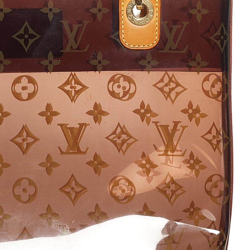 Louis Vuitton Monogram Vinyl Cabas Sac Ambre MM (SHG-31170) - Image 9
