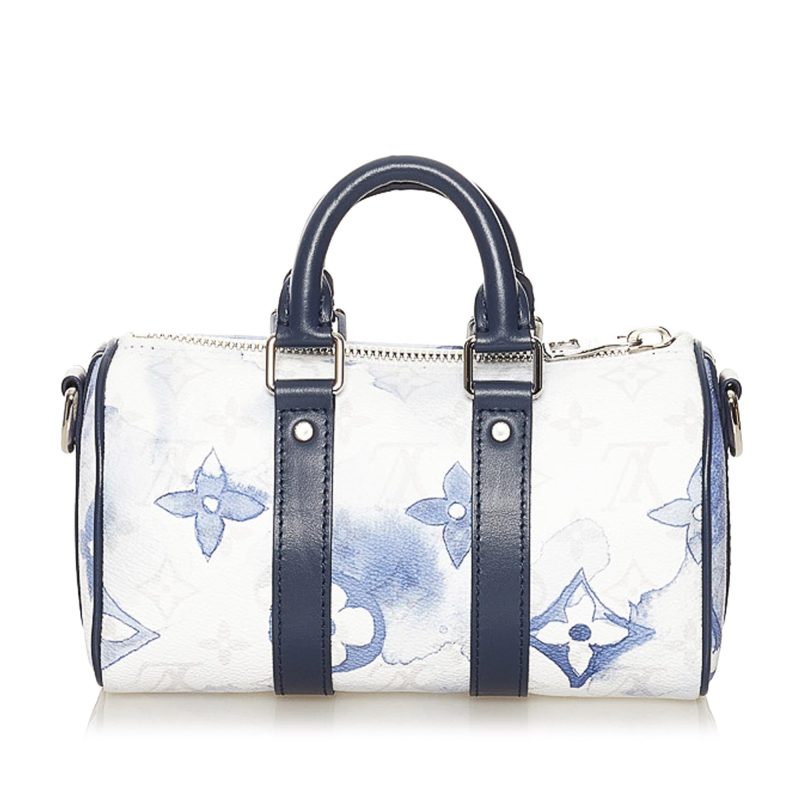 Louis Vuitton Monogram Watercolor Keepall XS (SHG-35308) - Image 2