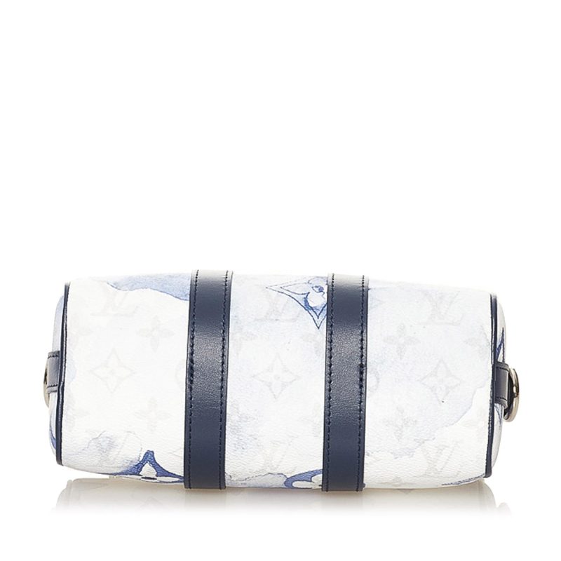 Louis Vuitton Monogram Watercolor Keepall XS (SHG-35308) - Image 3