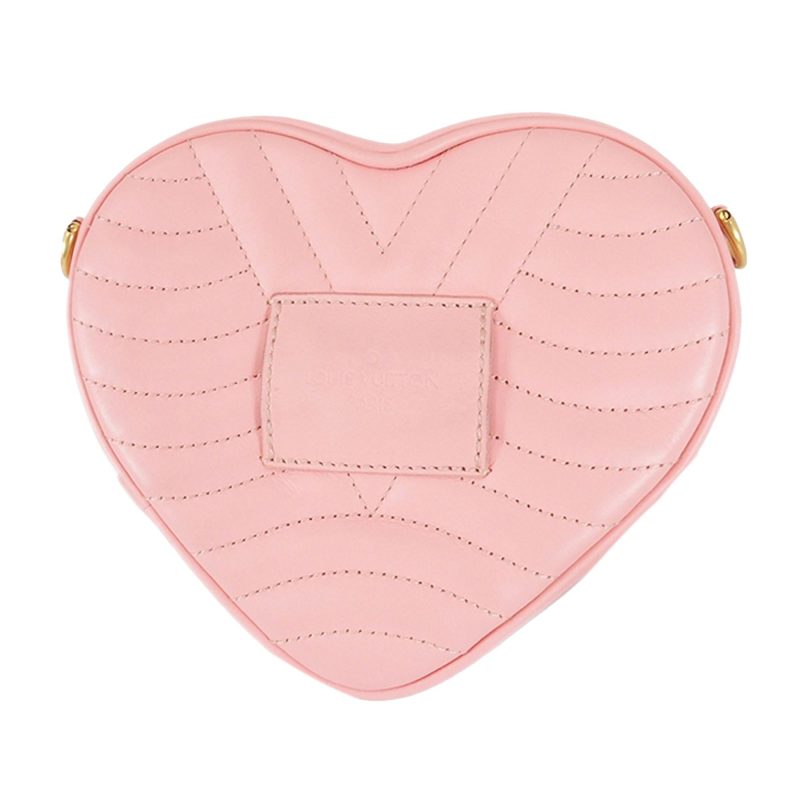 Louis Vuitton New Wave Love Lock Heart Crossbody (SHG-36737)