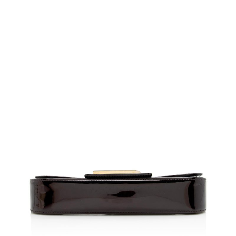 Louis Vuitton Patent Leather Sobe Clutch (SHF-22979) - Image 3