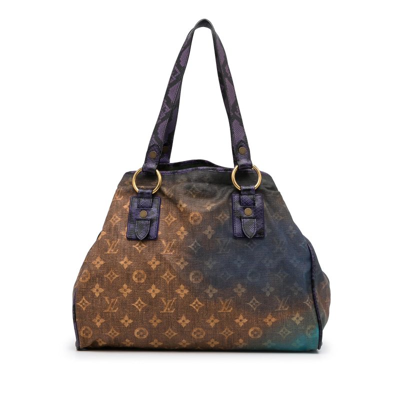 Louis Vuitton Richard Prince Monogram Heartbreak Jokes Tote (SHG-awmcjt) - Image 2