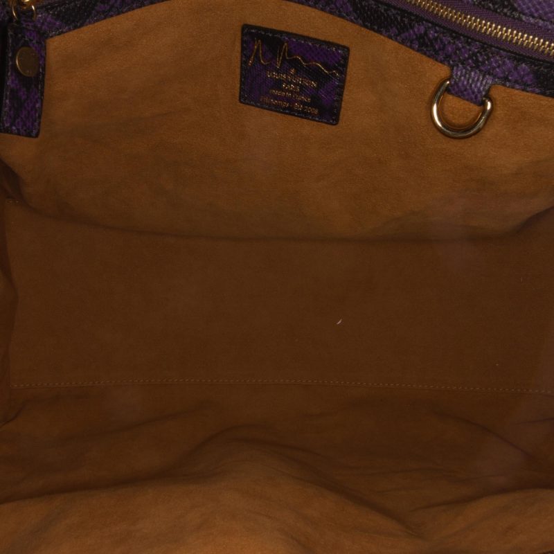 Louis Vuitton Richard Prince Monogram Heartbreak Jokes Tote (SHG-awmcjt) - Image 6