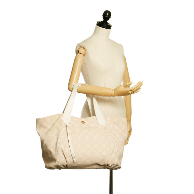 Louis Vuitton Sable Cabas Ipanema GM (SHG-34338) - Image 4